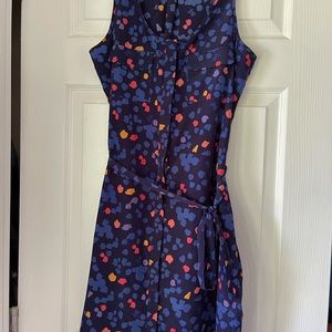 Gap Factory blue floral dress
